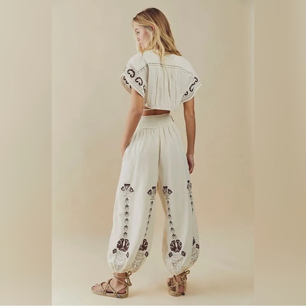 Free people Kai Embroidered Set Size M - Picture 3 of 8